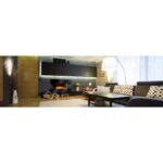 cheminee decorative design lounge medium noire 2