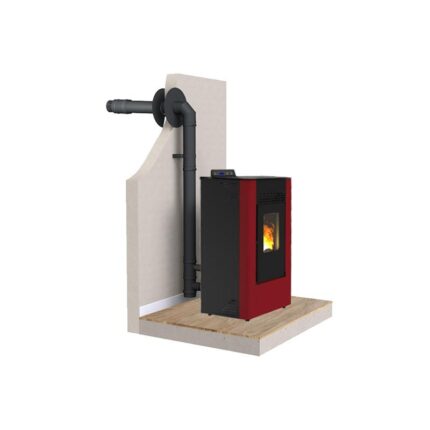 pack poele a granules c9 firematic kit ventouse dinak