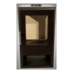 poele a bois avec prise d air externe panadero condor 3v 8 kw 4