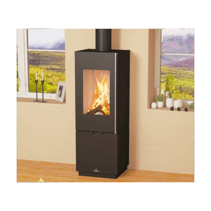 Poêle à bois - BRONPI Bombay - F 9 kW