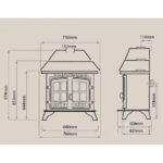 poele a bois chaudiere hunter 14b 2