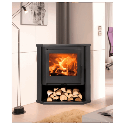 poele a bois d angle panadero sintra 7 kw