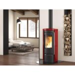 poele a bois en faience la nordica liu 9 kw 2