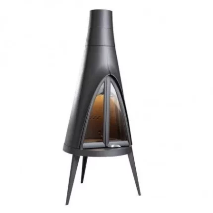 poele bois pow wow invicta 14 kw ref 6152 44