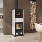 poele a bois avec four nova forno