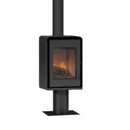 poele a bois domino avec pied (1)