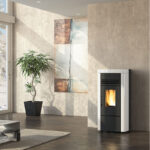 poele a granules etanche canalisable angela plus evo
