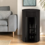 poele a granules etanche sortie dessus concentrique giuliana